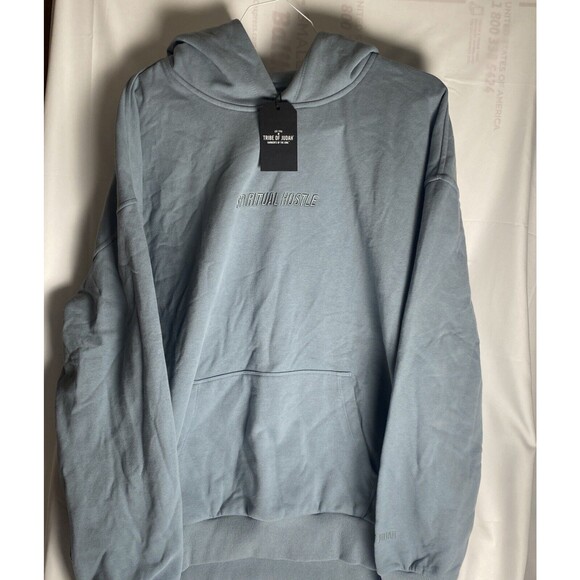 NWT Tribe of Judah Hoodie Men's XL Spiritual Graphic Sweatshirt Streetwear - Picture 1 of 5